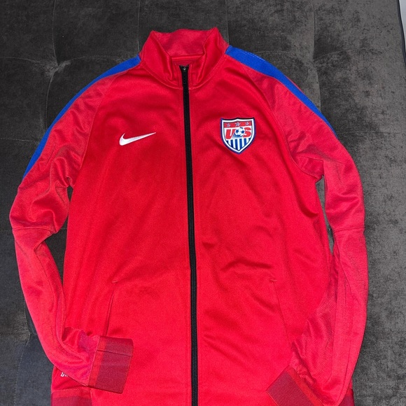 Nike Jackets & Coats Nike Usmnt Usa Mens Soccer National 415 Player